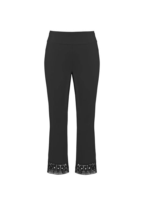 Pantalone Joseph Ribkoff donna 251053 Nero viscosa tinta unita pizzo JOSEPH RIBKOFF | Pantaloni | 25105311